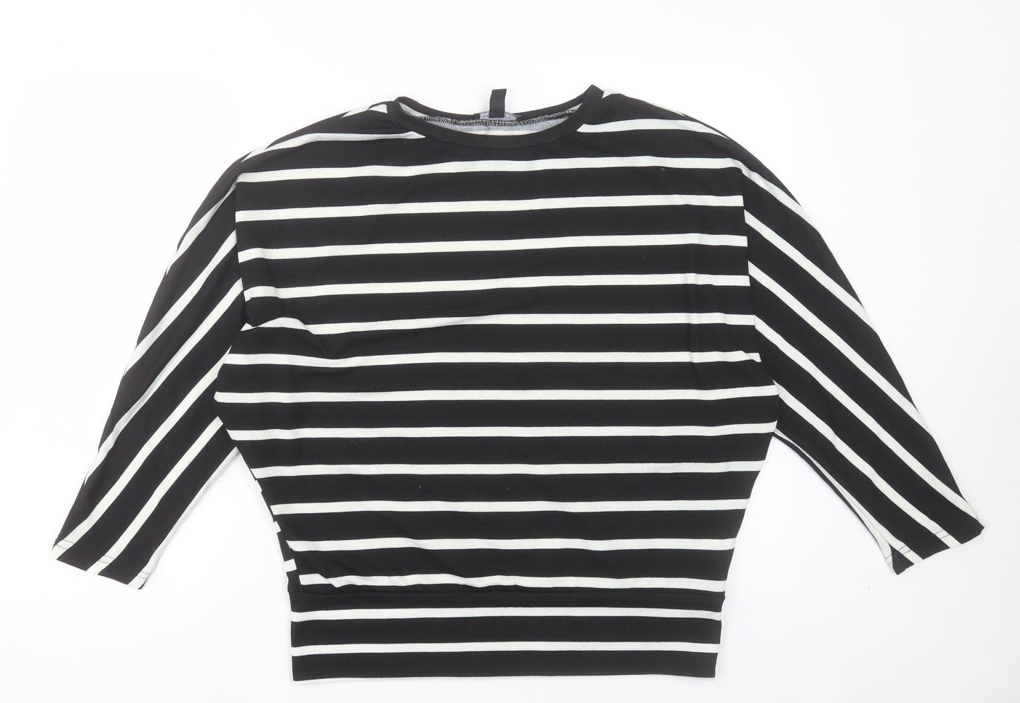 Womens UK Size S New Look Black Pullover Jumper