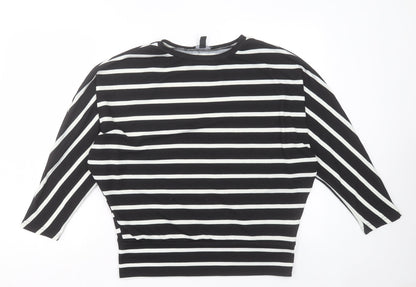 Womens UK Size S New Look Black Pullover Jumper