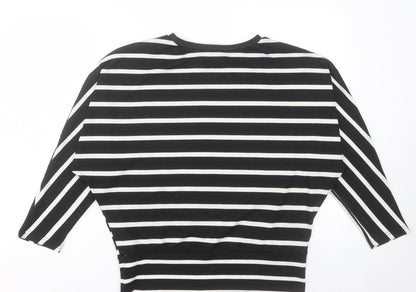 Womens UK Size S New Look Black Pullover Jumper