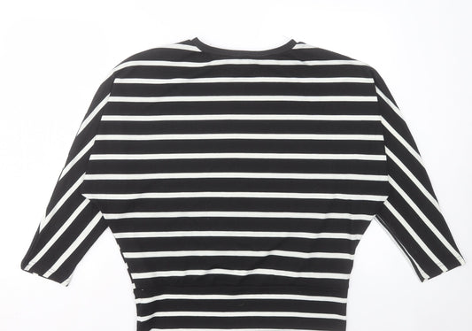 Womens UK Size S New Look Black Pullover Jumper