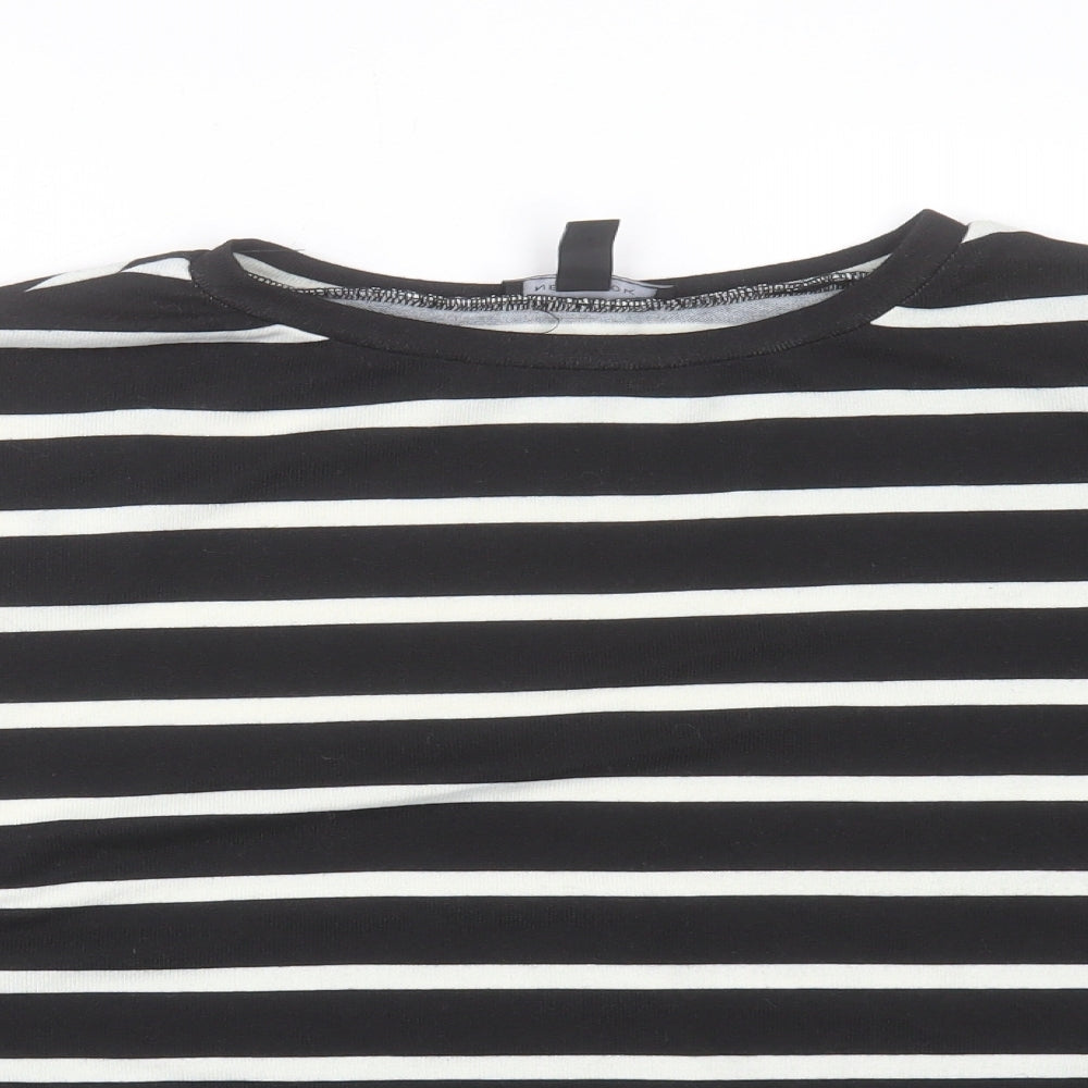 Womens UK Size S New Look Black Pullover Jumper