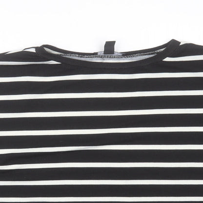 Womens UK Size S New Look Black Pullover Jumper