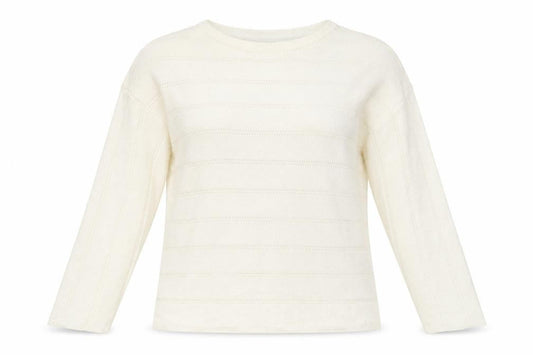 Womens UK Size M Peacocks Ivory Pullover Jumper