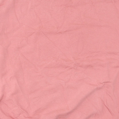 George Womens Pink Cotton Pullover Sweatshirt Size M Pullover