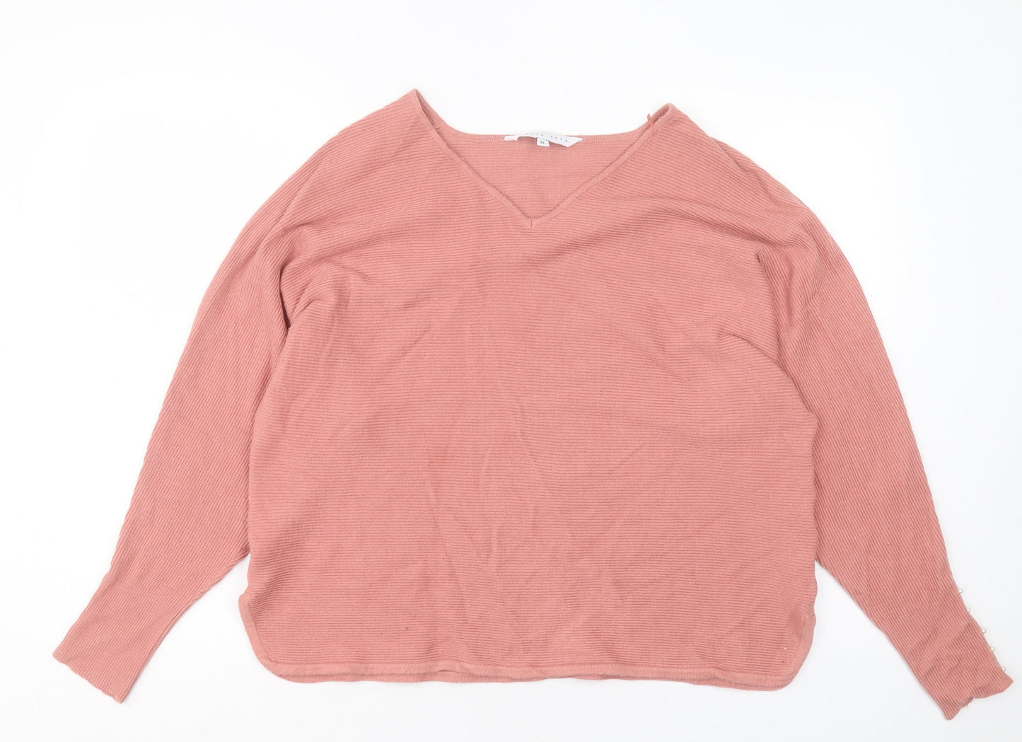Womens UK Size XL Amara Reya Pink Pullover Jumper