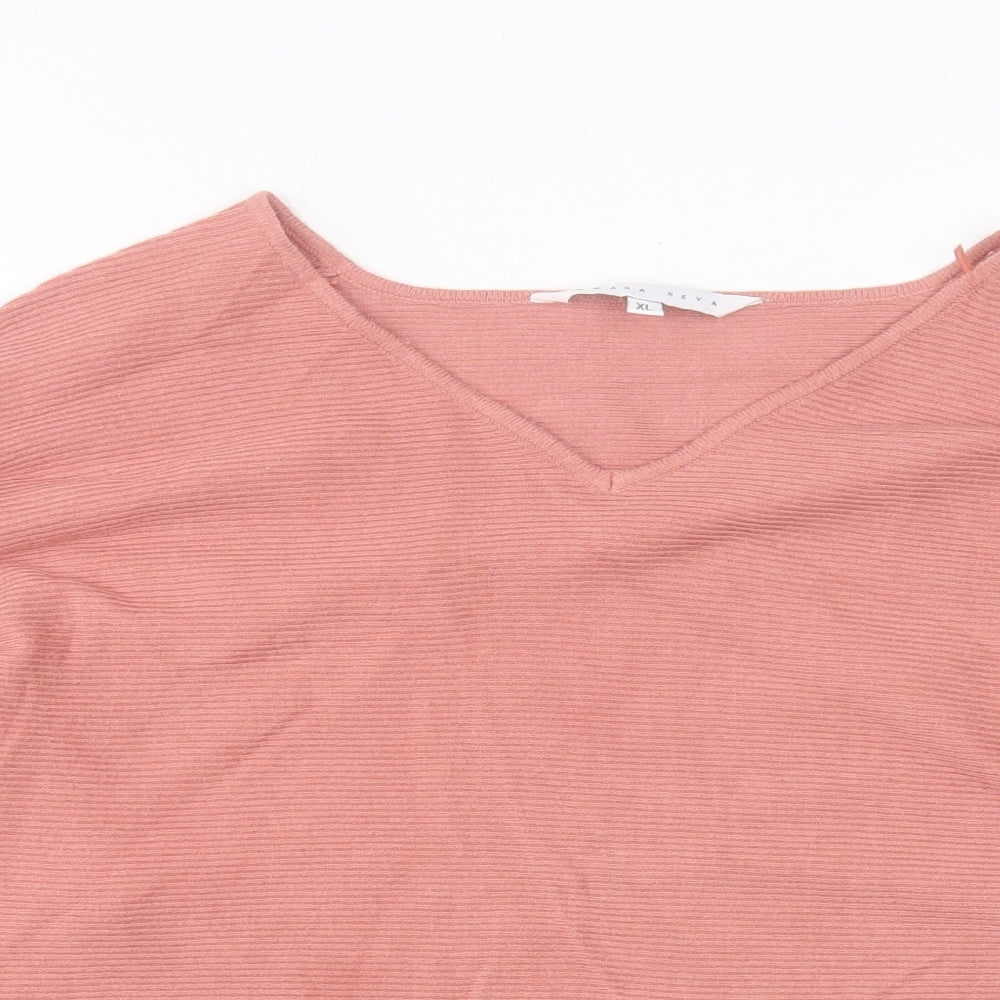 Womens UK Size XL Amara Reya Pink Pullover Jumper