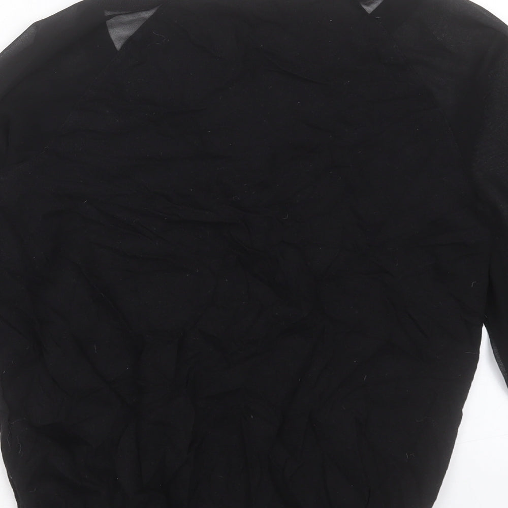 Womens UK Size XS French Connection Black Pullover Jumper