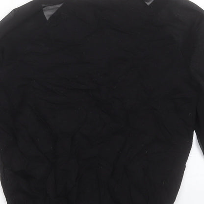 Womens UK Size XS French Connection Black Pullover Jumper