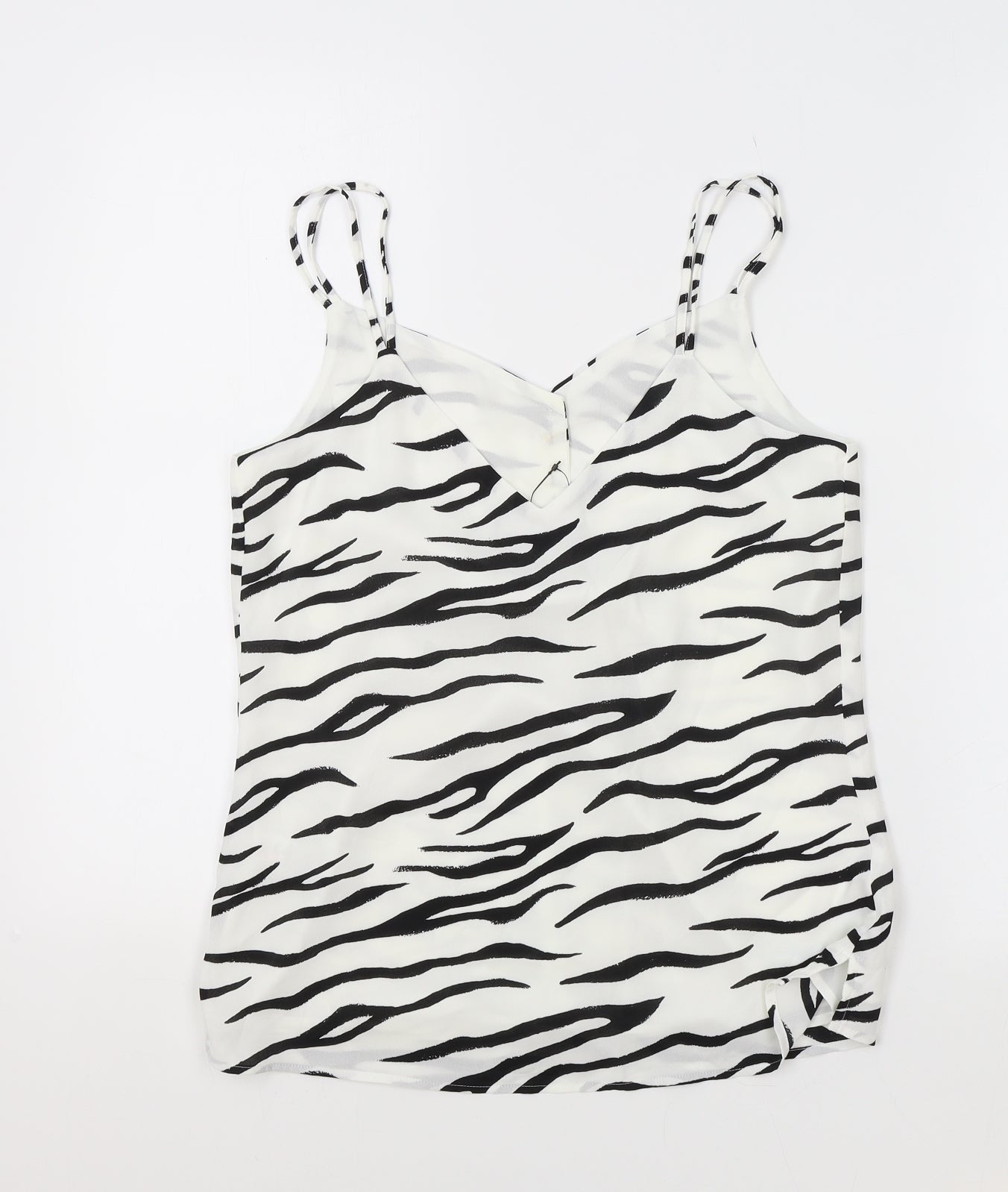 Womens UK Size 6 M&S White Camisole Tank