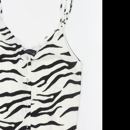 Womens UK Size 6 M&S White Camisole Tank