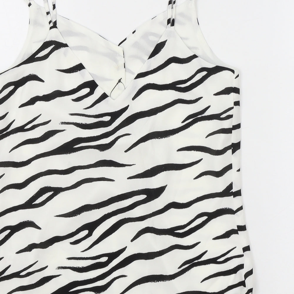 Womens UK Size 6 M&S White Camisole Tank