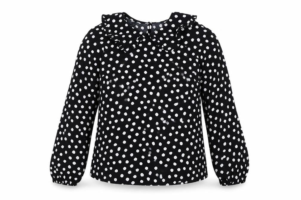 Womens UK Size 6 Marks and Spencer Black Basic Blouse