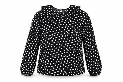 Womens UK Size 6 Marks and Spencer Black Basic Blouse