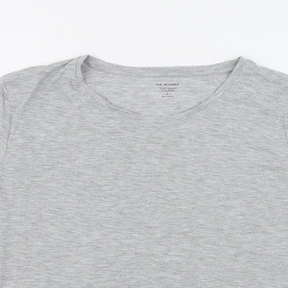 Womens UK Size 6 Marks and Spencer Grey Jersey T-Shirt