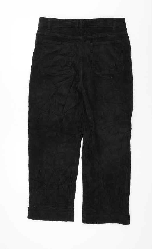 Womens UK Size 12 Monki Regular Fit  Black Trousers