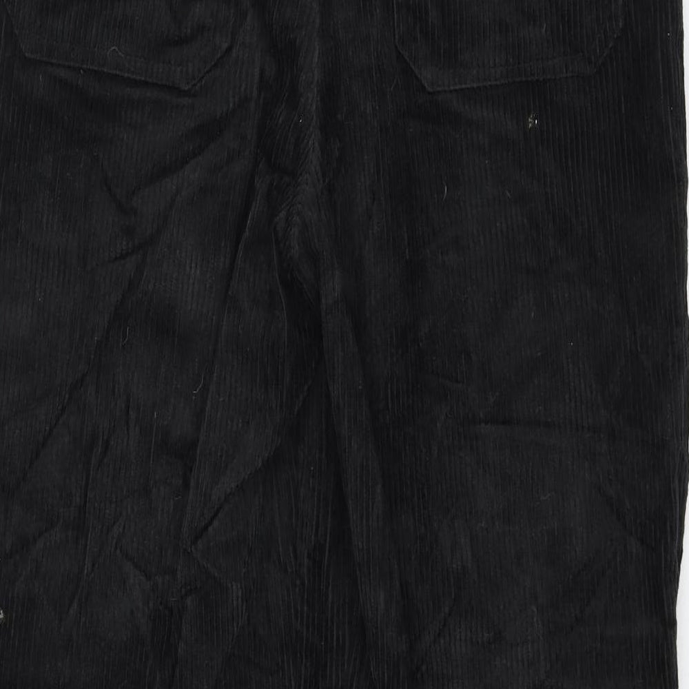 Womens UK Size 12 Monki Regular Fit  Black Trousers