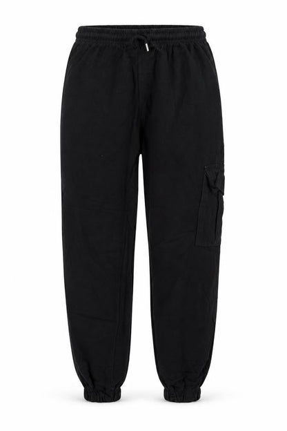 Rising Womens Black Polyester Tapered Jeans Size 8 L28 in Regular Drawstring
