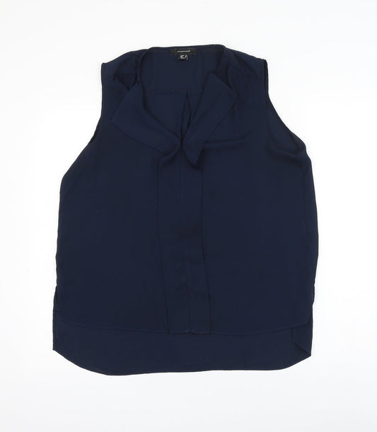 Womens UK Size 16 Atmosphere Blue Basic Blouse