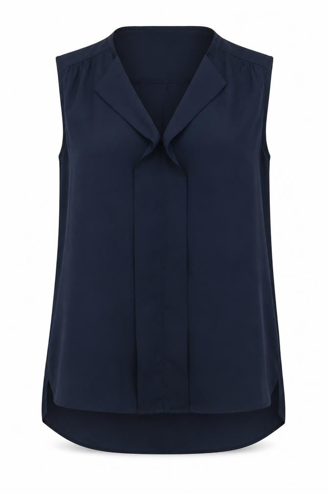 Womens UK Size 16 Atmosphere Blue Basic Blouse