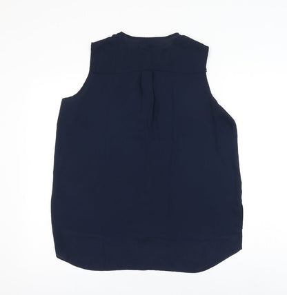 Womens UK Size 16 Atmosphere Blue Basic Blouse