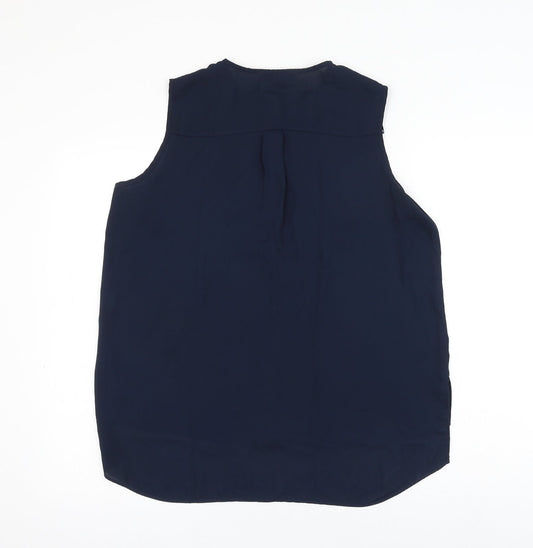 Womens UK Size 16 Atmosphere Blue Basic Blouse