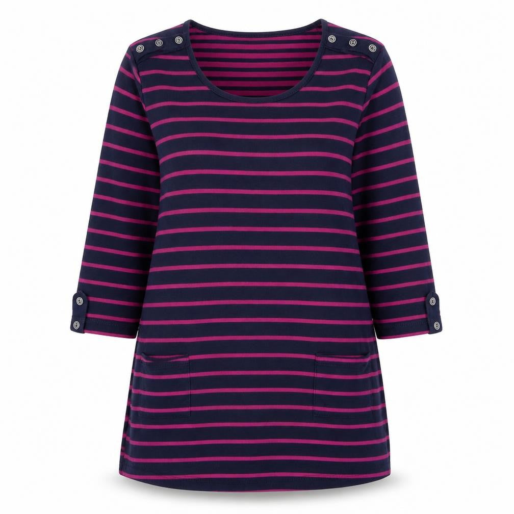 Womens UK Size S Bonmarché Blue Pullover Jumper