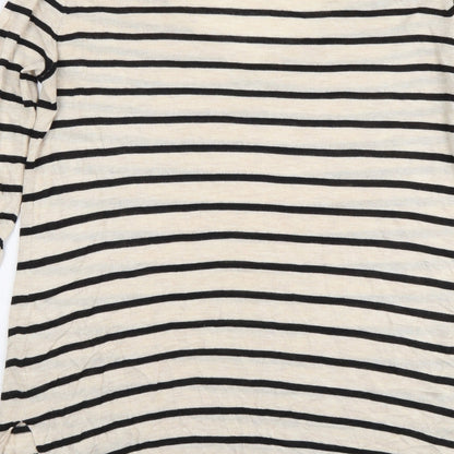 Womens UK Size XS H&M Beige Pullover Jumper