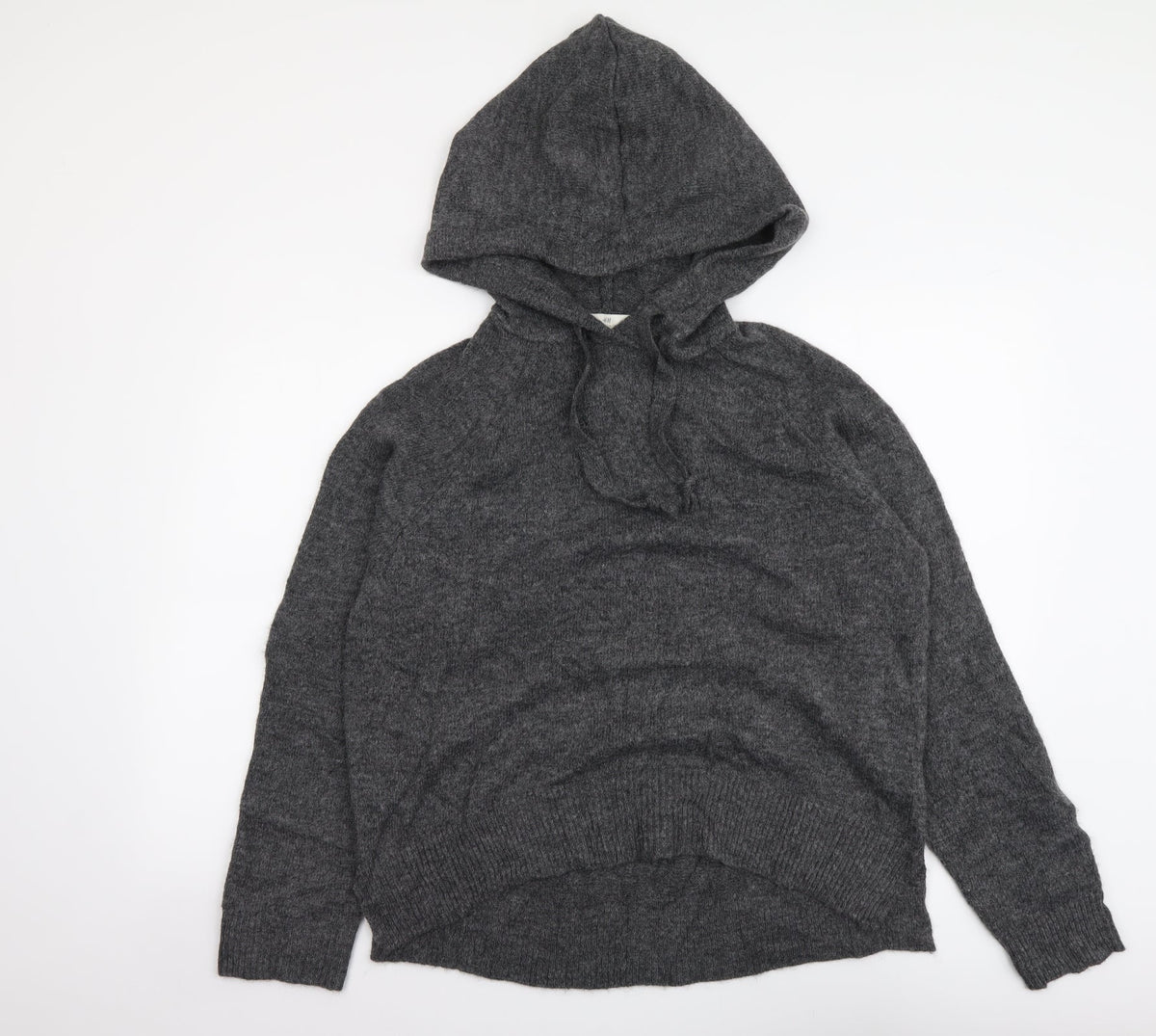 Womens UK Size S H&M Grey Henley Jumper