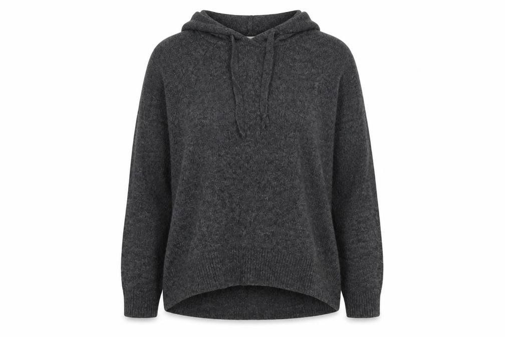 Womens UK Size S H&M Grey Henley Jumper