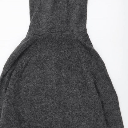 Womens UK Size S H&M Grey Henley Jumper