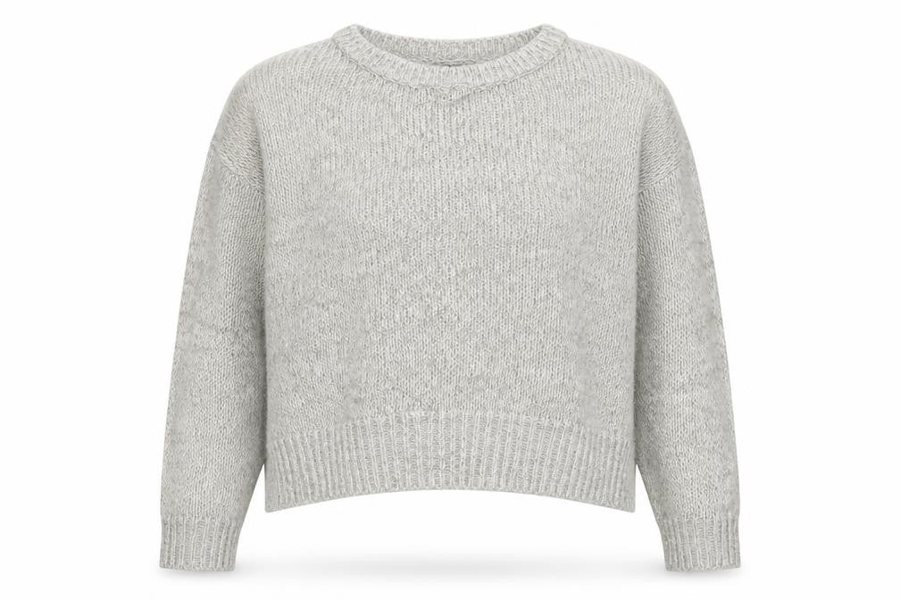 Womens UK Size S New Look Grey Pullover Jumper