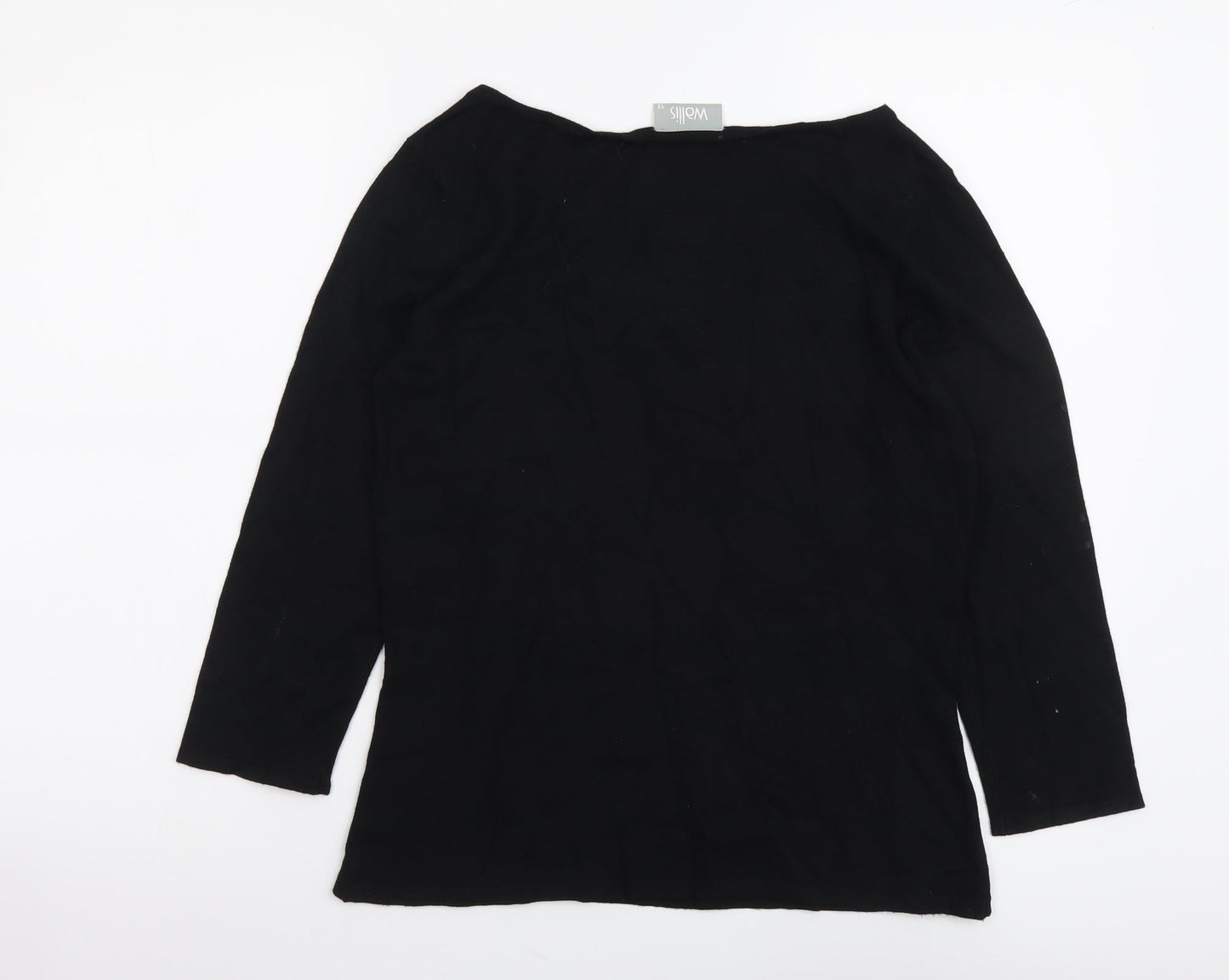 Womens UK Size 12 Wallis Black Pullover Jumper