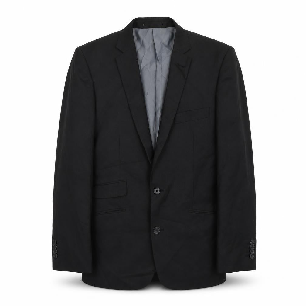 Mens UK Size M George Regular Black Suit Jacket