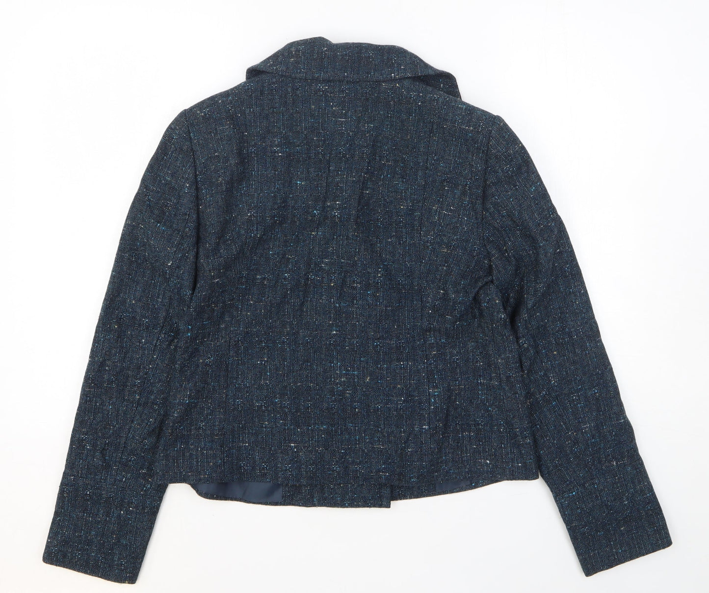 Lakeland Womens Blue Jacket Blazer Size 12 Button