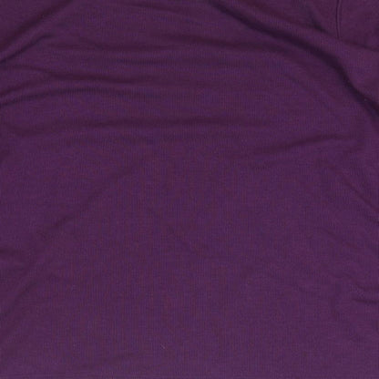 BHS Womens Purple Polyester Pullover Sweatshirt Size L Pullover