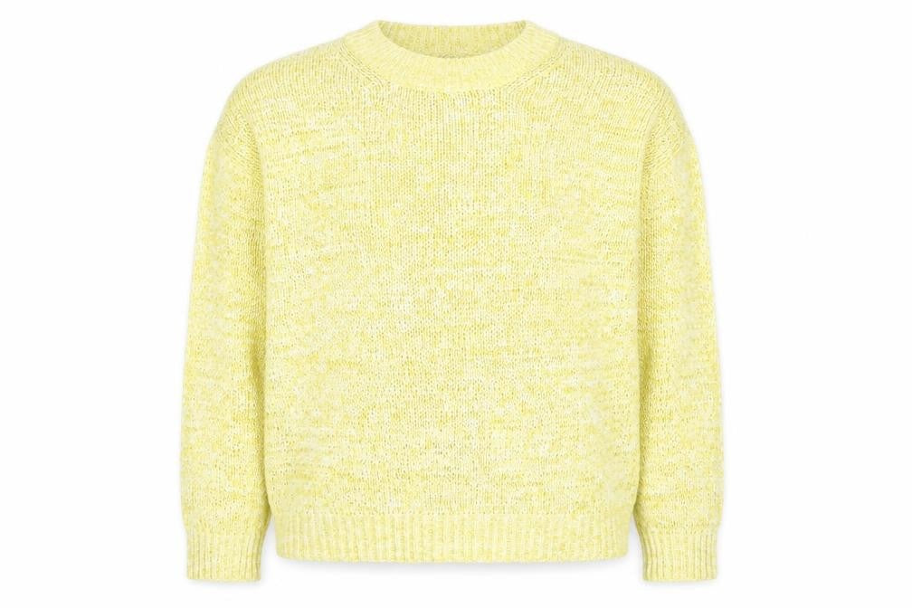 Womens UK Size S Marks and Spencer Yellow Pullover Jumper