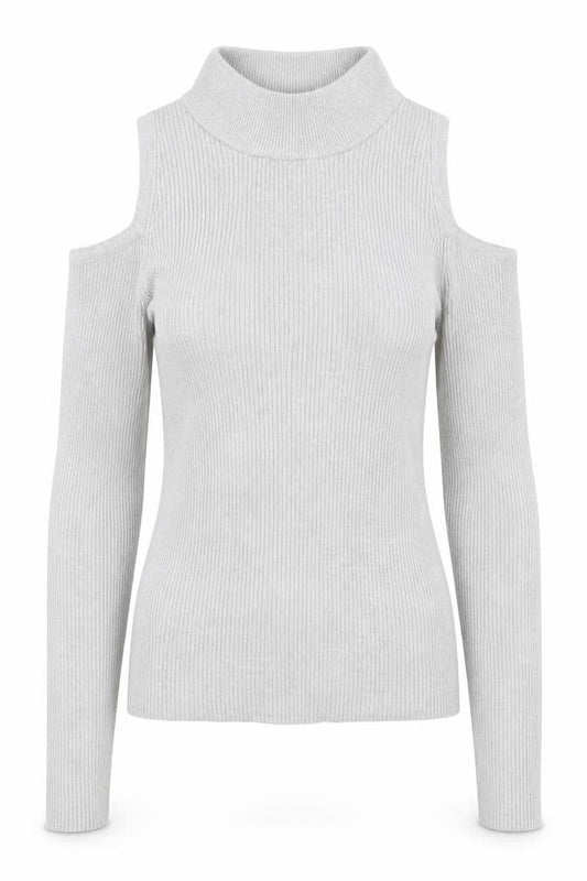 Womens UK Size 6 Atmosphere Grey Basic T-Shirt