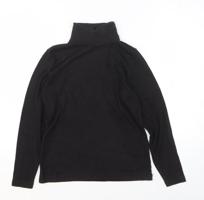 Womens UK Size 12 Emreco Black Basic T-Shirt