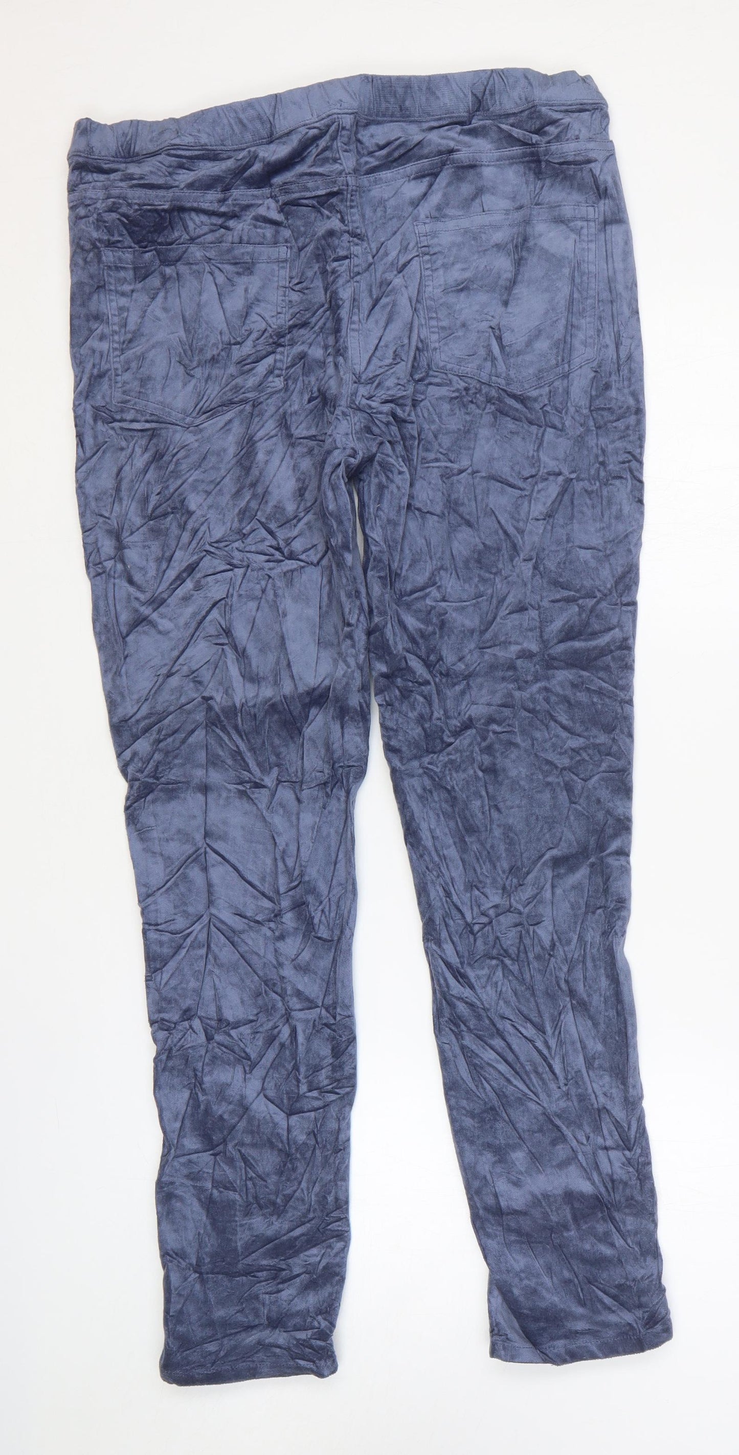 Mistral Womens Blue Cotton Tapered Jeans Size 12 L27 in Regular