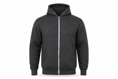 American Authentic Mens Grey High Neck Polyester Full Zip Jumper Size S