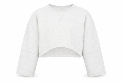 Zara Girls Grey Polyester Pullover Sweatshirt Size 9 Years Pullover
