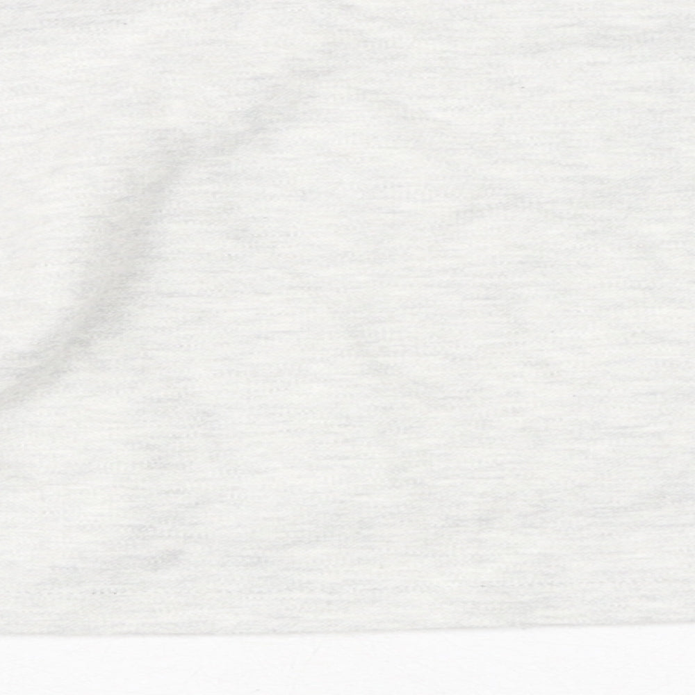 Zara Girls Grey Polyester Pullover Sweatshirt Size 9 Years Pullover