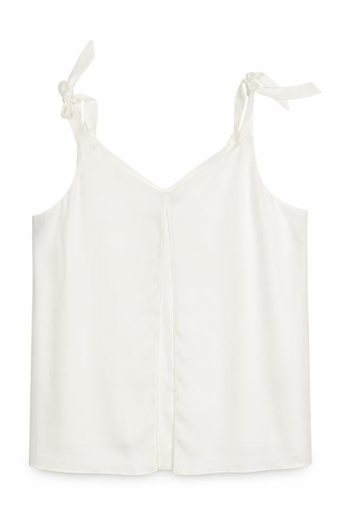Womens UK Size 12 George White Camisole Blouse