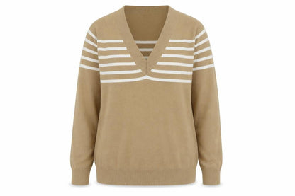 Womens UK Size 12 NEXT Brown Pullover Jumper