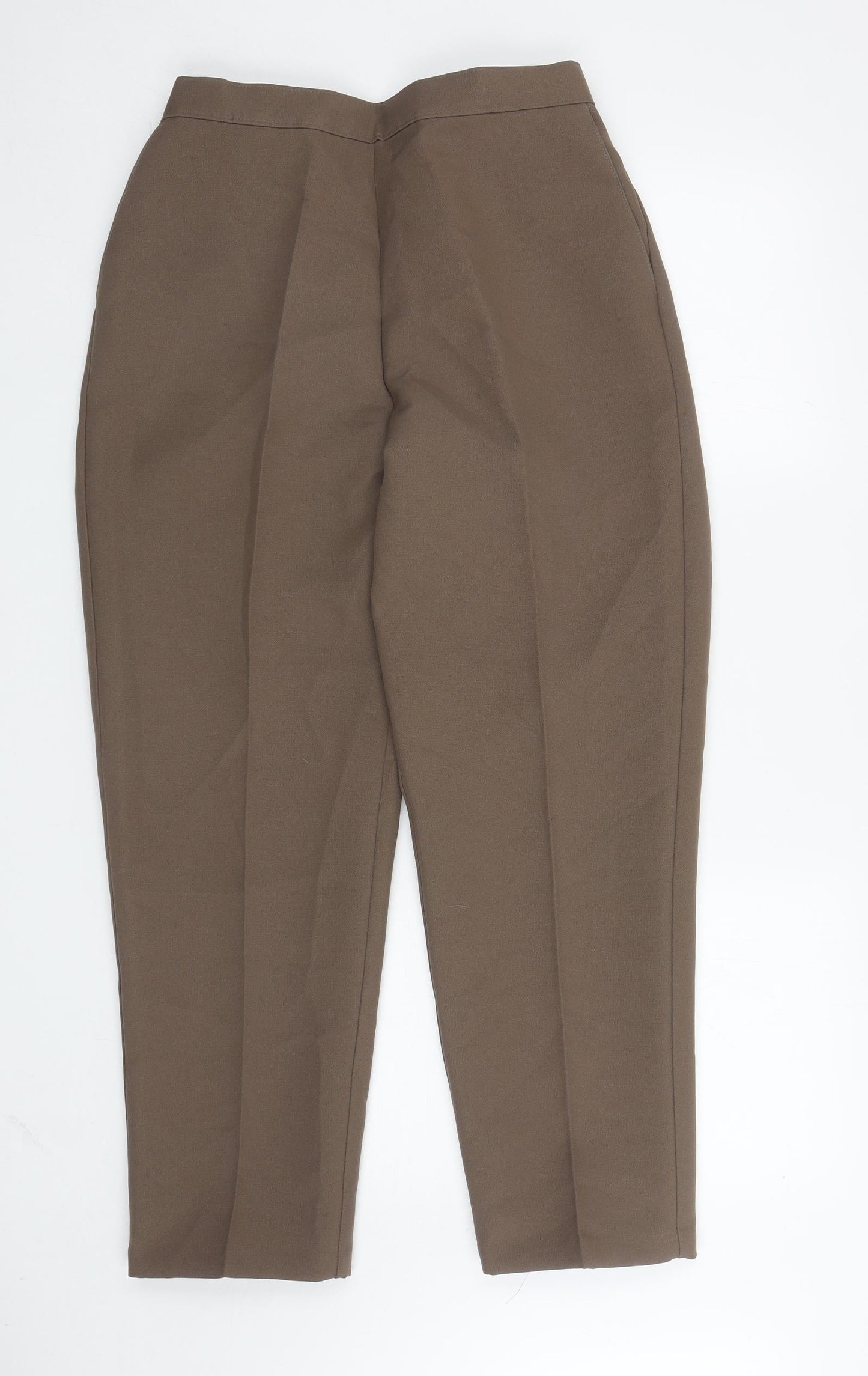 Womens UK Size 16 Saira of Manchester Regular Fit Carrot Brown Trousers