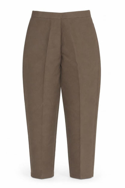 Womens UK Size 16 Saira of Manchester Regular Fit Carrot Brown Trousers