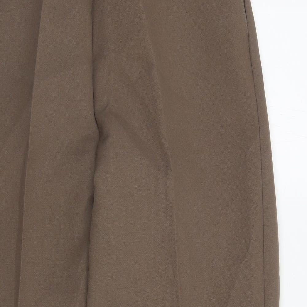 Womens UK Size 16 Saira of Manchester Regular Fit Carrot Brown Trousers