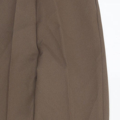 Womens UK Size 16 Saira of Manchester Regular Fit Carrot Brown Trousers