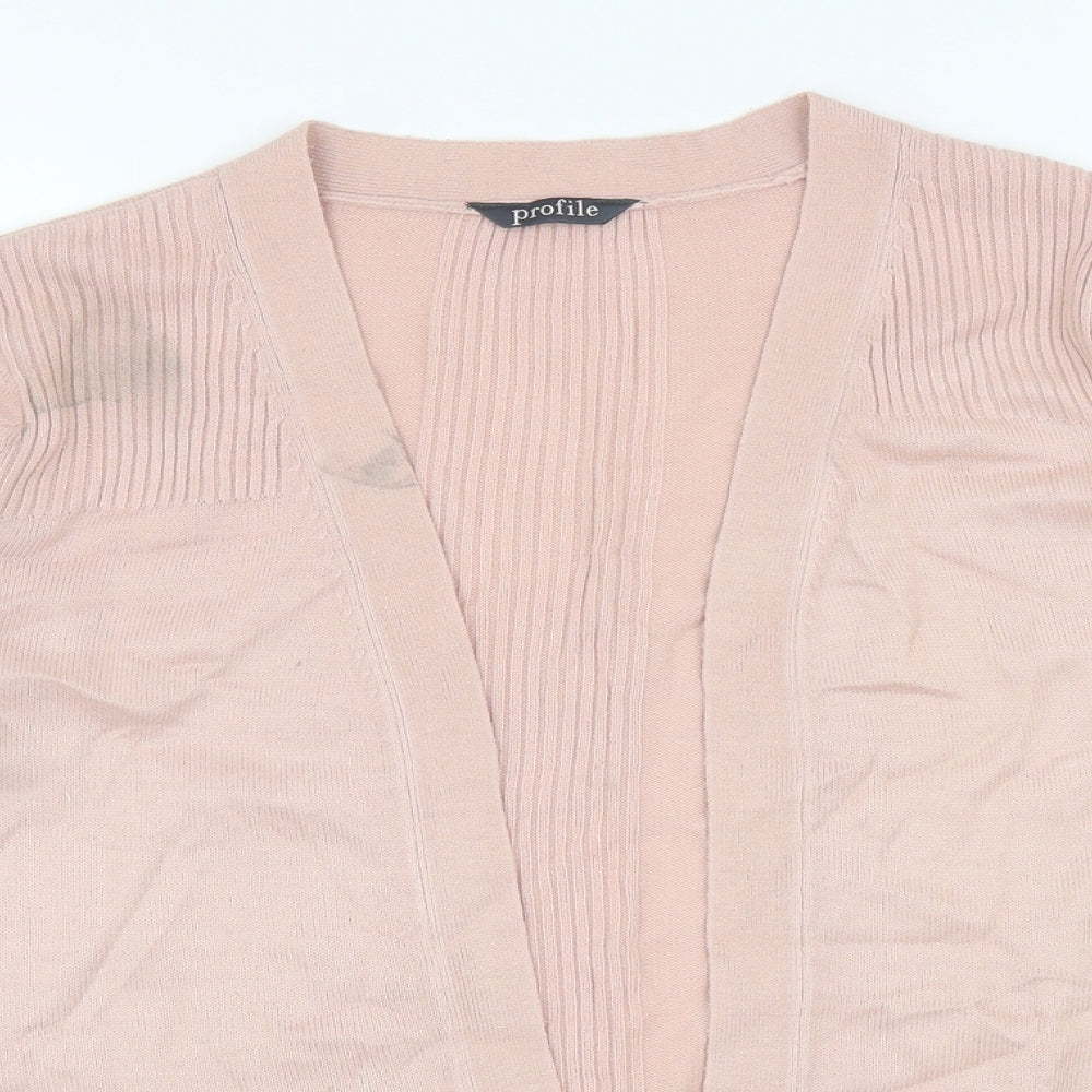 Womens UK Size 12 BHS Pink Cardigan Jumper