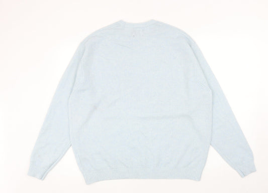 Womens UK Size S ASOS Blue Pullover Jumper